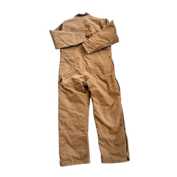 Vintage Carhartt Insulated Duck Carpenter Workwear Coveralls Union Labor USA - Picture 6 of 8